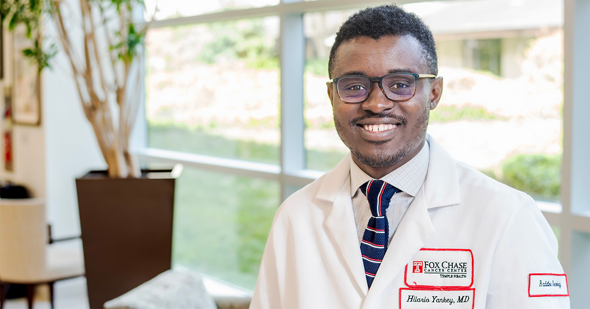 Fox Chase Cancer Center Welcomes Dr. Hilario Yankey | Fox Chase